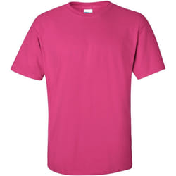 Gildan - T-shirt à manches courtes - Homme (Rose)