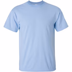 Gildan - T-shirt à manches courtes - Homme (Bleu clair)