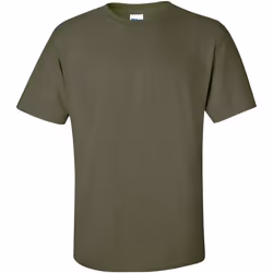 Gildan - T-shirt à manches courtes - Homme (Vert armée)
