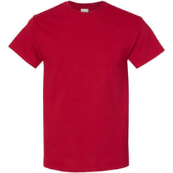Gildan - T-shirt - Homme (Rouge cerise)
