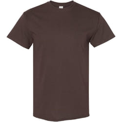 Gildan - T-shirt - Homme (Marron foncé)