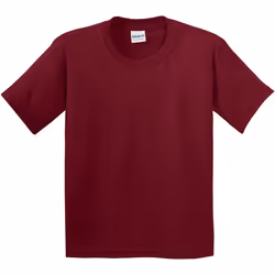 Gildan - T-Shirt en coton - Enfant (Cardinal)