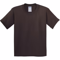 Gildan - T-Shirt en coton - Enfant (Marron)
