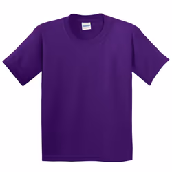 Gildan - T-Shirt en coton - Enfant (Violet foncé)