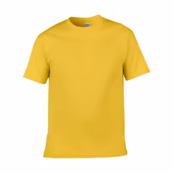 Gildan - T-shirt manches courtes - Homme (Jaune vif)