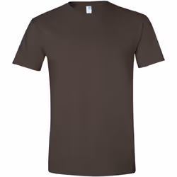Gildan - T-shirt manches courtes - Homme (Marron foncé)