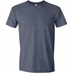 Gildan - T-shirt manches courtes - Homme (Bleu marine chiné)