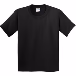 Gildan - T-Shirt doux - Enfant (Noir)