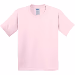 Gildan - T-Shirt doux - Enfant (Rose clair)