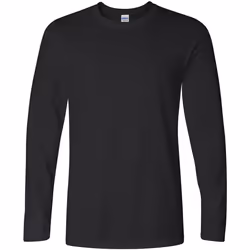 Gildan - T-shirt à manches longues - Hommes (Noir)