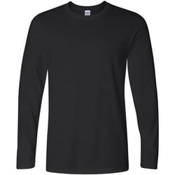 Gildan - T-shirt à manches longues - Hommes (Noir)