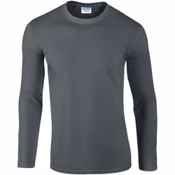 Gildan - T-shirt à manches longues - Hommes (Gris foncé)