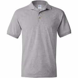 Gildan - Polo à manches courtes - Homme (Gris clair)