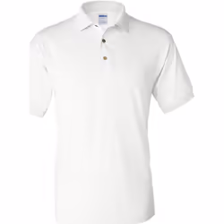 Gildan - Polo à manches courtes - Homme (Blanc)