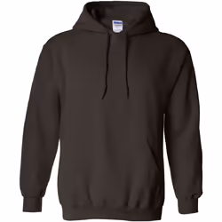 Gildan - Sweatshirt à capuche - Unisexe (Marron foncé)