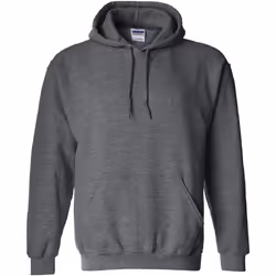 Gildan - Sweatshirt à capuche - Unisexe (Gris foncé chiné)