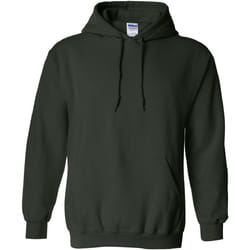 Gildan - Sweatshirt à capuche - Unisexe (Vert foncé)