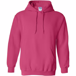 Gildan - Sweatshirt à capuche - Unisexe (Rose foncé)