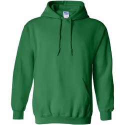 Gildan - Sweatshirt à capuche - Unisexe (Vert vif)