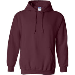 Gildan - Sweatshirt à capuche - Unisexe (Bordeaux foncé)