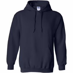 Gildan - Sweatshirt à capuche - Unisexe (Bleu marine)
