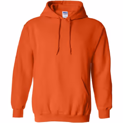 Gildan - Sweatshirt à capuche - Unisexe (Orange)