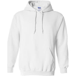 Gildan - Sweatshirt à capuche - Unisexe (Blanc)