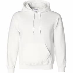 Sweatshirt à capuche Gildan pour homme (Blanc)