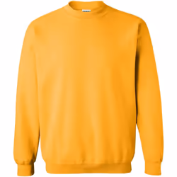 Gildan - Sweat - Unisexe (Jaune foncé)