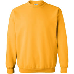 Gildan - Sweat - Unisexe (Jaune foncé)