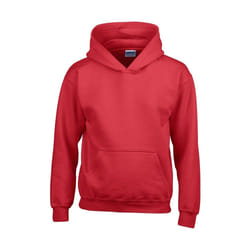 Gildan - Sweat à capuche - Unisexe (Rouge)