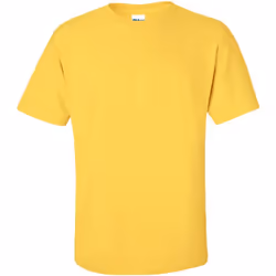 Gildan - T-shirt à manches courtes - Homme (Jaune)
