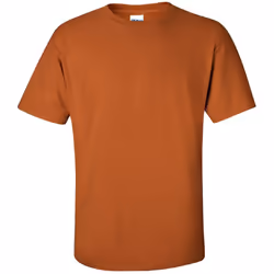 Gildan - T-shirt à manches courtes - Homme (Orange Texas)