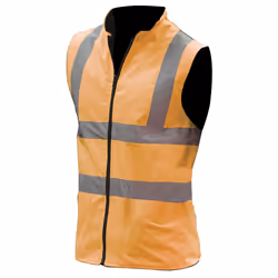 Yoko - Gilet polaire haute visibilité - Homme (Orange haute visibilité)