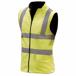 Yoko - Gilet polaire haute visibilité - Homme (Jaune Haute Visibilité)