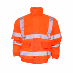 Yoko - Veste bomber haute visibilité - Homme (Orange haute visibilité)
