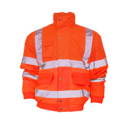 Yoko - Veste bomber haute visibilité - Homme (Orange haute visibilité)