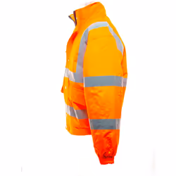 Yoko - Veste bomber haute visibilité - Homme (Orange haute visibilité)
