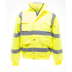 Yoko - Veste bomber haute visibilité - Homme (Jaune Haute Visibilité)