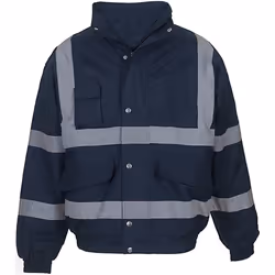 Yoko - Veste bomber haute visibilité - Homme (Bleu marine)