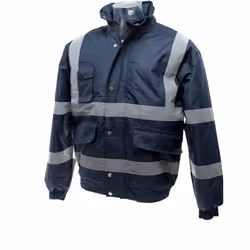 Yoko - Veste bomber haute visibilité - Homme (Bleu marine)
