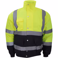 Yoko - Veste haute visibilité - Unisexe (Jaune / Bleu marine)