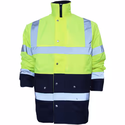 Yoko - Veste haute visibilité - Unisexe (Jaune /Bleu marine)