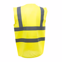 Yoko - Gilet de sécurité haute visibilité - Mixte (Jaune)