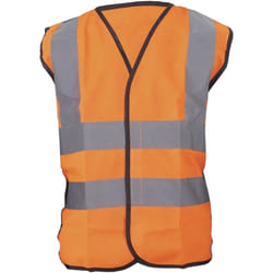 Veste haute visibilité Yoko pour enfant (Orange haute visibilité)