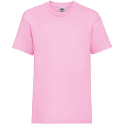 Fruit of the Loom - T-shirt VALUEWEIGHT - Enfant (Rose clair)