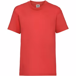 Fruit of the Loom - T-shirt VALUEWEIGHT - Enfant (Rouge)