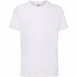 Fruit of the Loom - T-shirt VALUEWEIGHT - Enfant (Blanc)