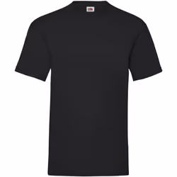 Fruit Of The Loom - T-shirt manches courtes - Homme (Noir)
