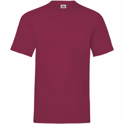 Fruit Of The Loom - T-shirt manches courtes - Homme (Bordeaux)
